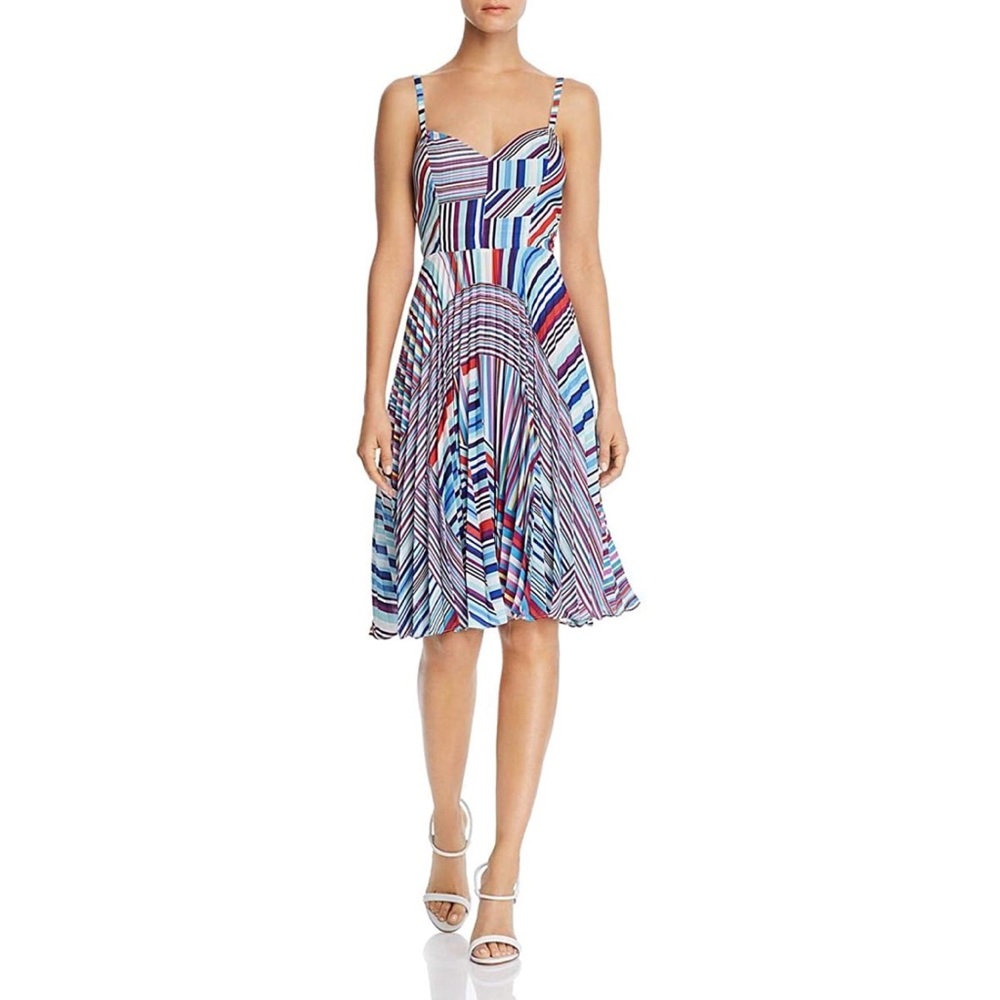 Parker Magna Pleated Dress - Bloomingdales